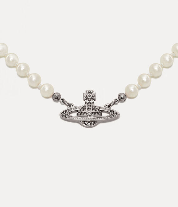 Collier Perles Vivienne Westwood Saturne Orbe