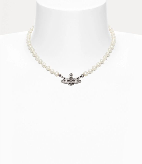 Collier Perles Vivienne Westwood Saturne Orbe