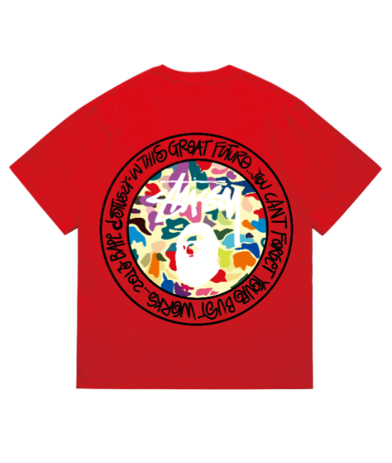 T-Shirt Bape® x Stüssy®