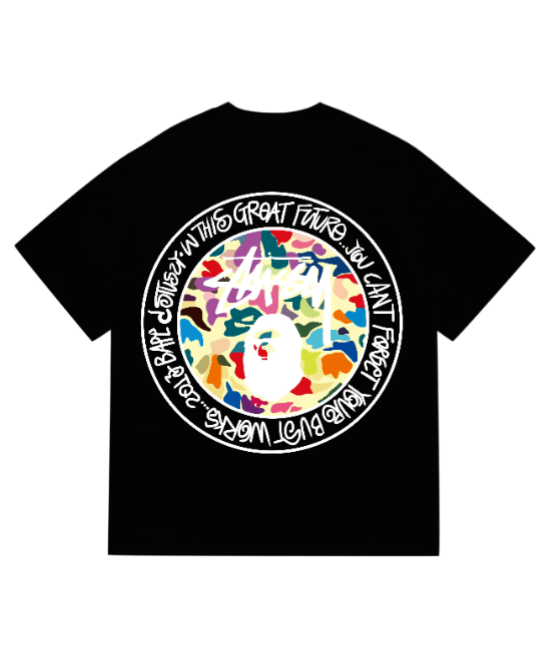 T-Shirt Bape® x Stüssy®