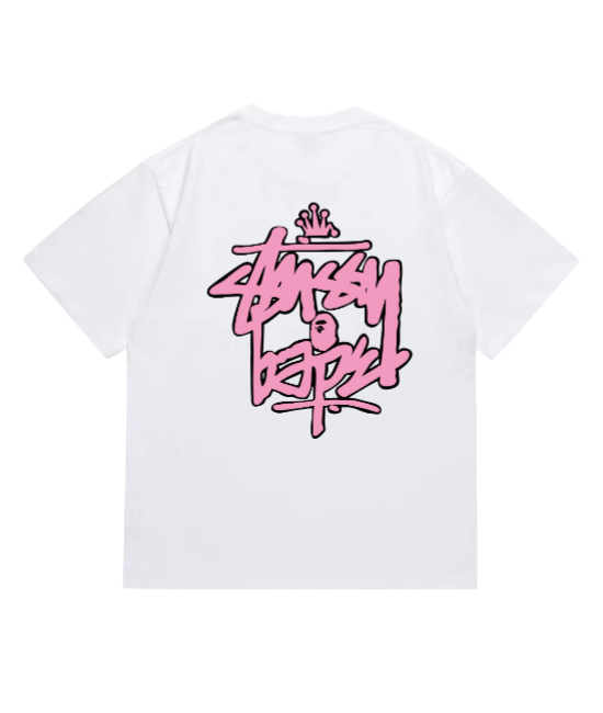 T-Shirt Bape® x Stüssy®