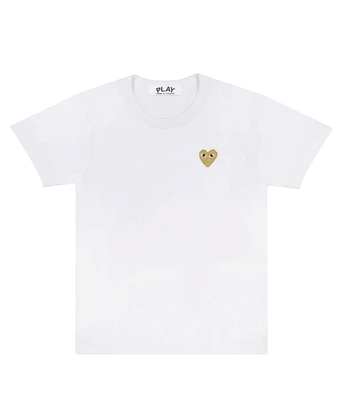 Comme des garçons t shirt jaune hotsell