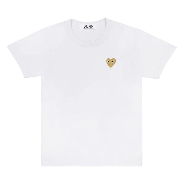 T-Shirt Comme Des Garçons Coeur Jaune