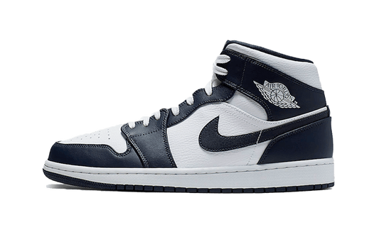 Air Jordan® 1 Mid White Metallic Gold Obsidian