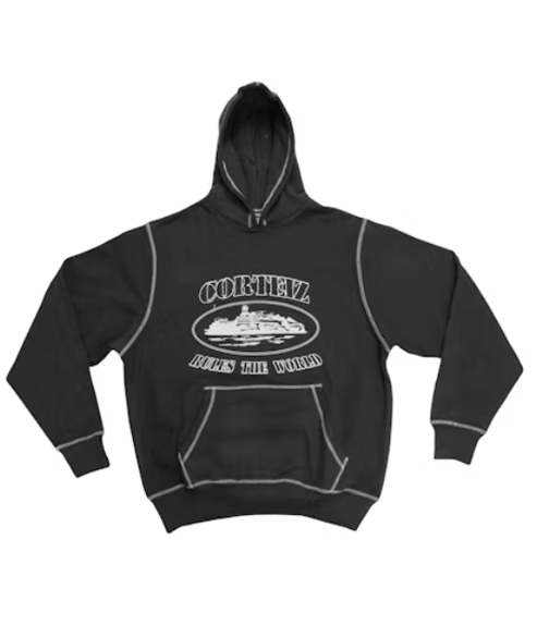 Hoodie Corteiz®  Alcatraz Print