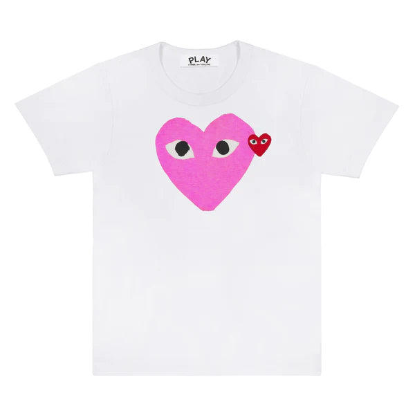 T-Shirt Comme Des Garçons Grand-Petit Coeur