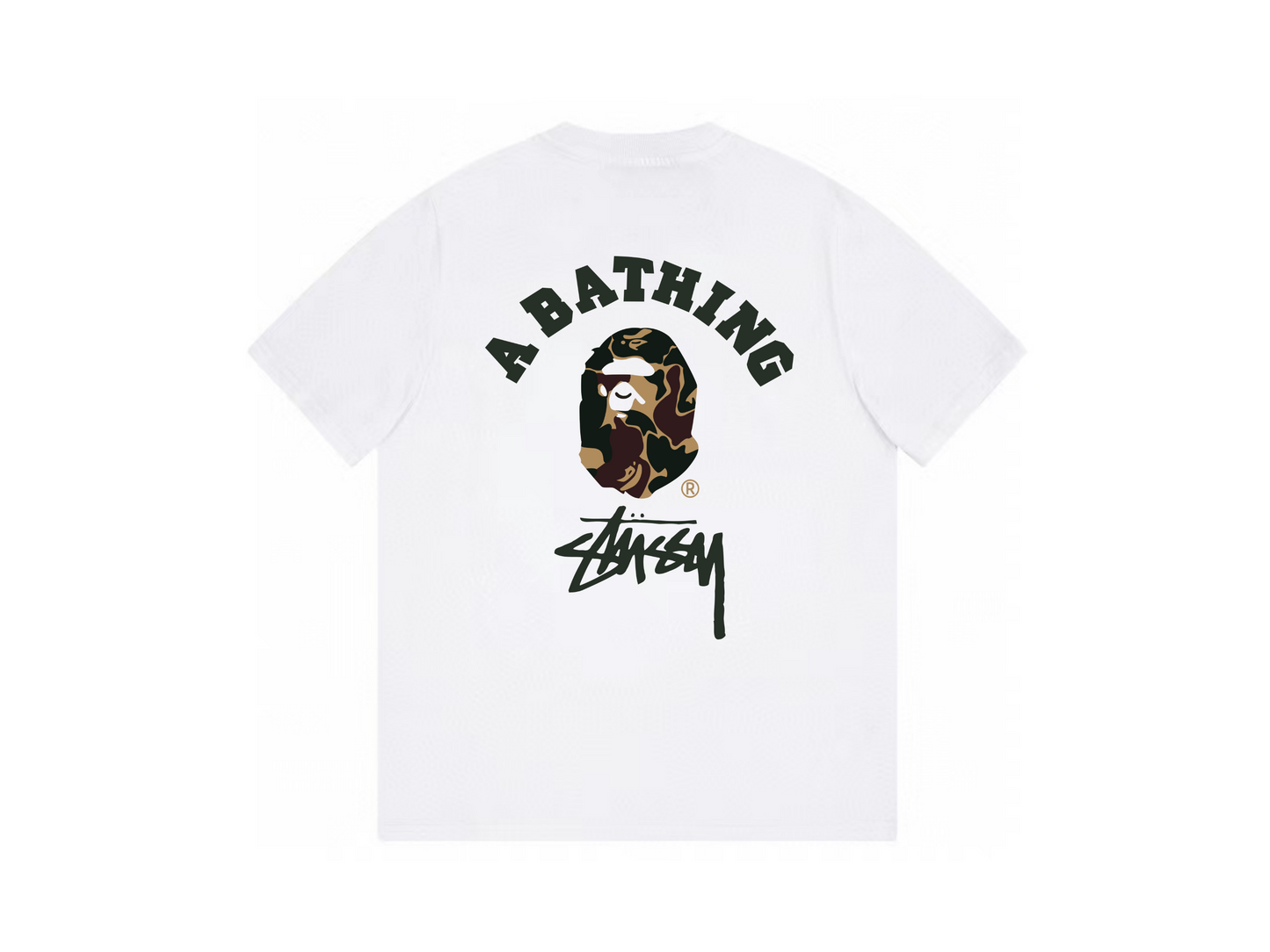 T-Shirt Stüssy® x A Bathing Ape®