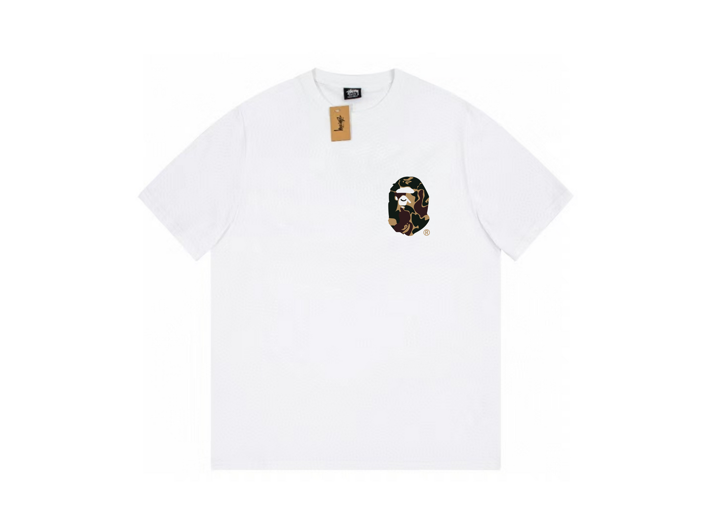 T-Shirt Stüssy® x A Bathing Ape®