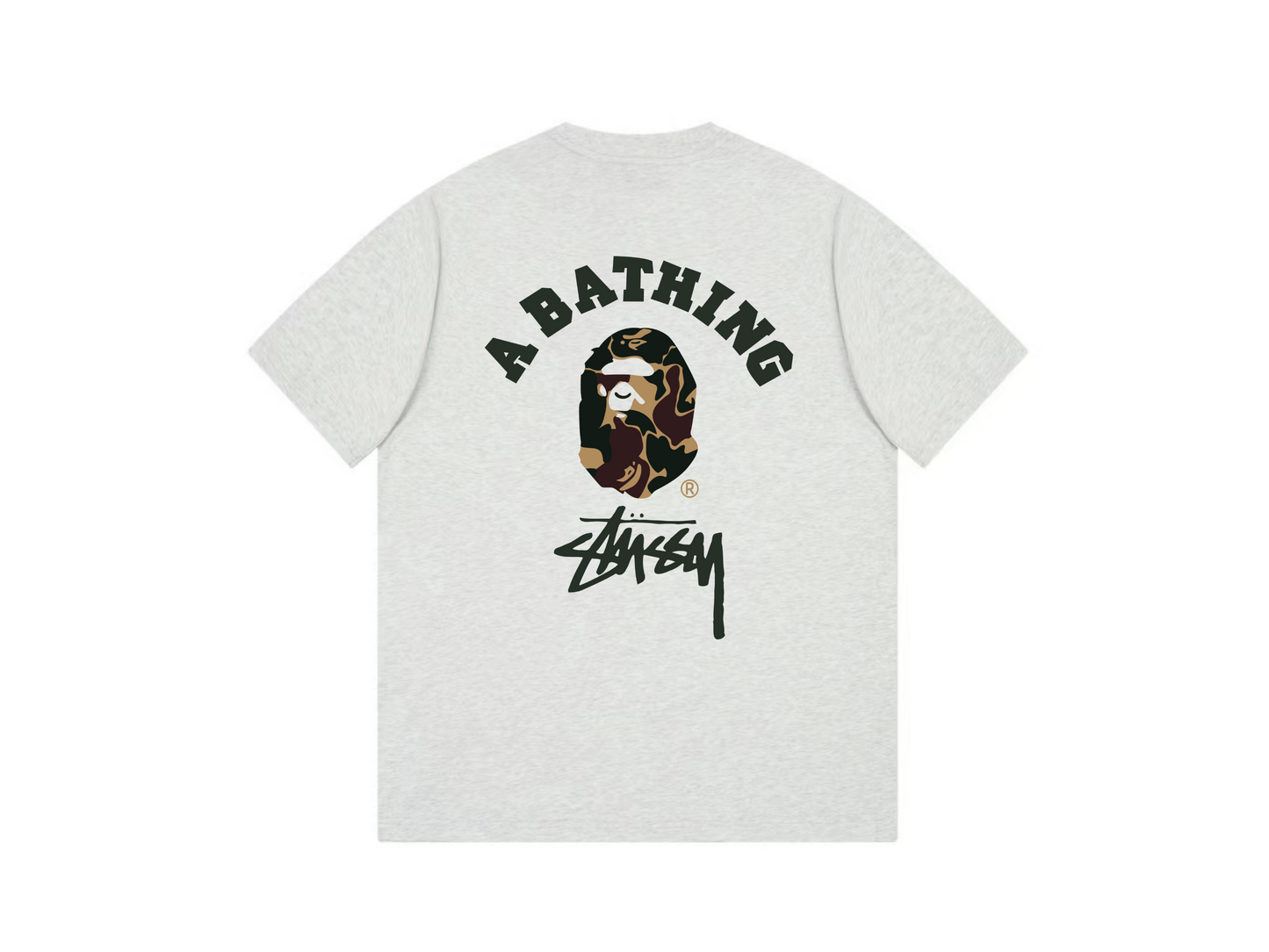 T-Shirt Stüssy® x A Bathing Ape®