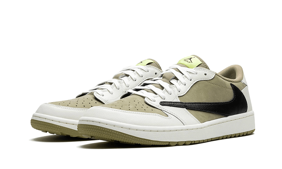 Air Jordan® 1 Low Golf x Travis Scott Black Neutral Olive