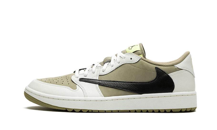 Air Jordan® 1 Low Golf x Travis Scott Black Neutral Olive