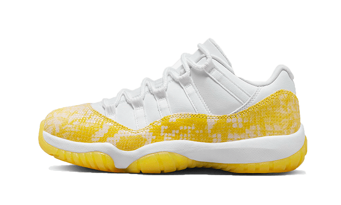 Air Jordan® 11 Retro Low Yellow Snakeskin