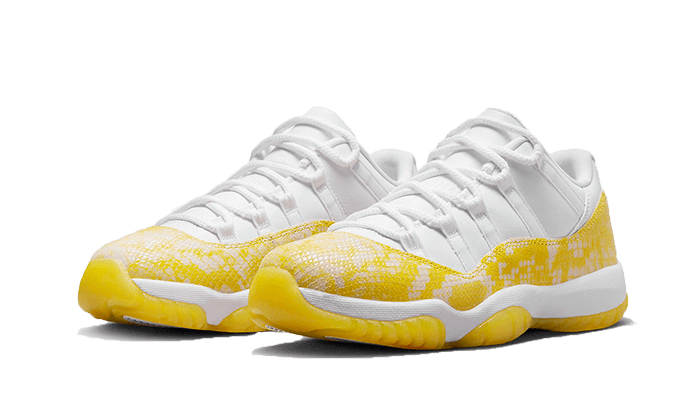 Air Jordan® 11 Retro Low Yellow Snakeskin