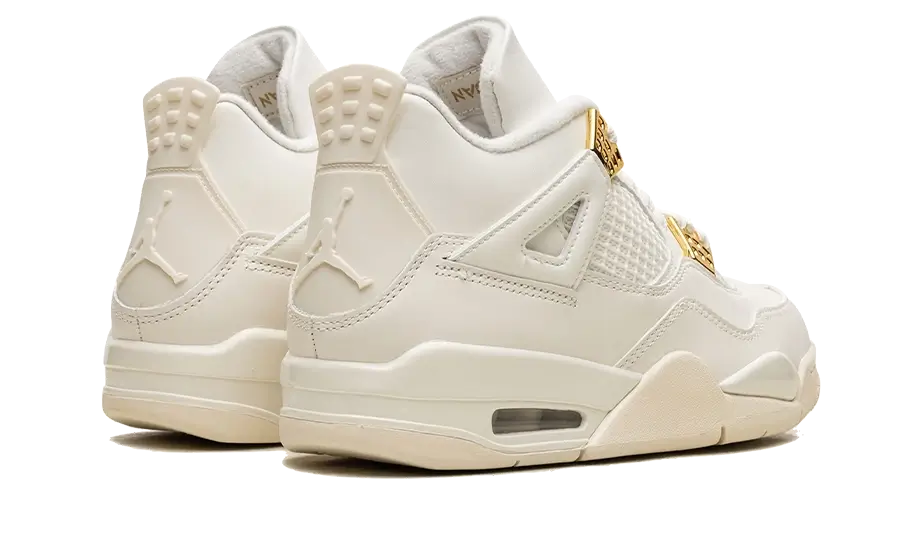 Air Jordan® 4 Sail Metallic Gold